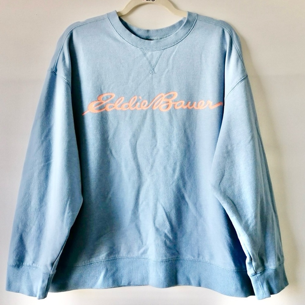 Eddie Bauer Light Blue Sweatshirt